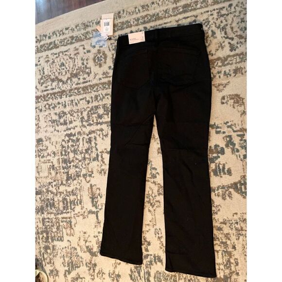 NYDJ Womens 2P Petite Barbara Bootcut Jeans Flare Black - Picture 12 of 12